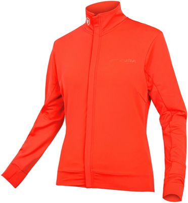 Endura Womens Xtract Long Sleeve Jersey - Hi-Viz Coral - XS, Hi-Viz Coral